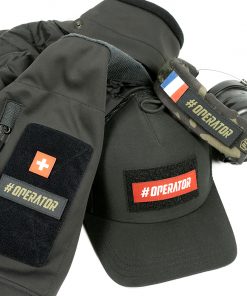 patch #operator french swiss flag