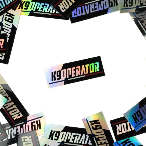sticker k9 operator France 2022
