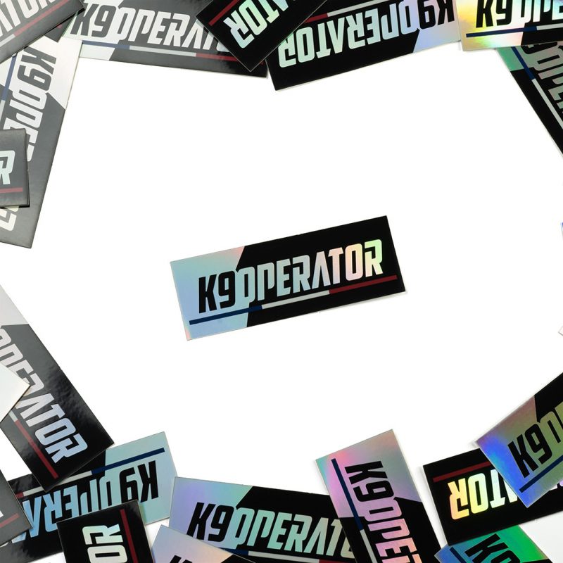 Sticker K9OPERATOR - Paradyse Tactical