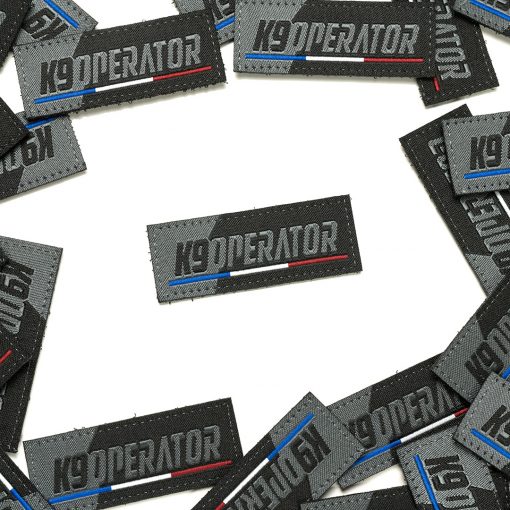 patch k9 operator color france