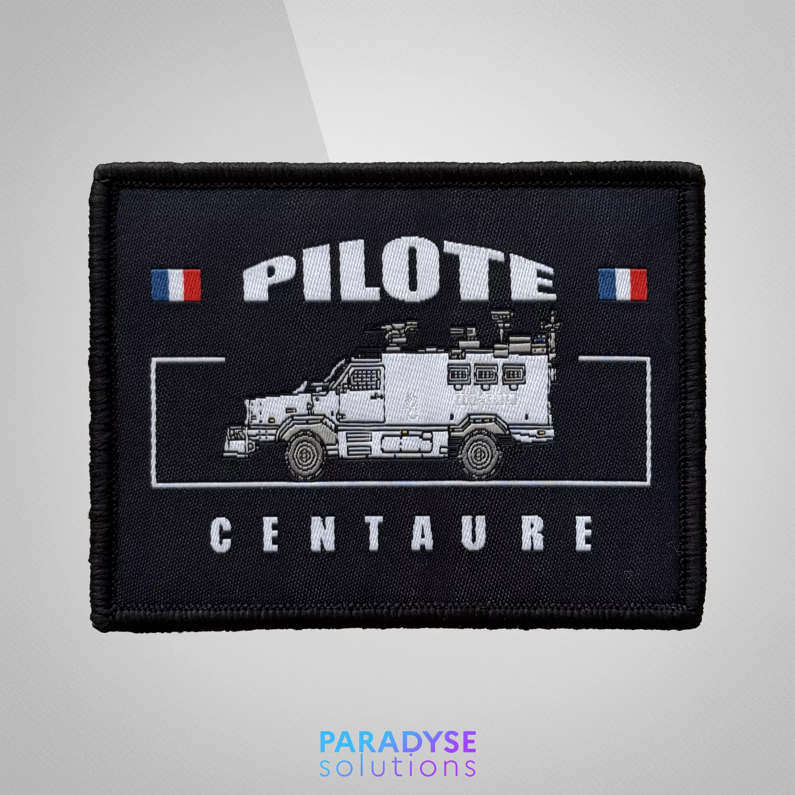 Patch personnalisé Pilote Centaure Bleu - Paradyse Tactical