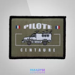 Patch personnalisé Pilote Centaure Kaki - Paradyse Tactical