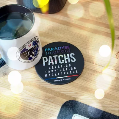 dessous verre tasse pvc bureau