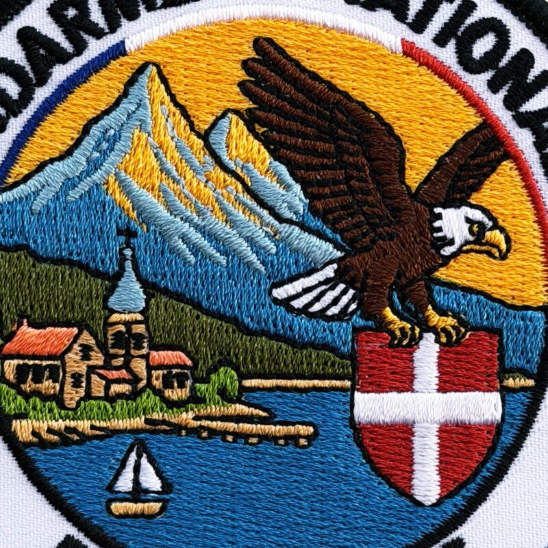 patch brodé détail paradyse tactical