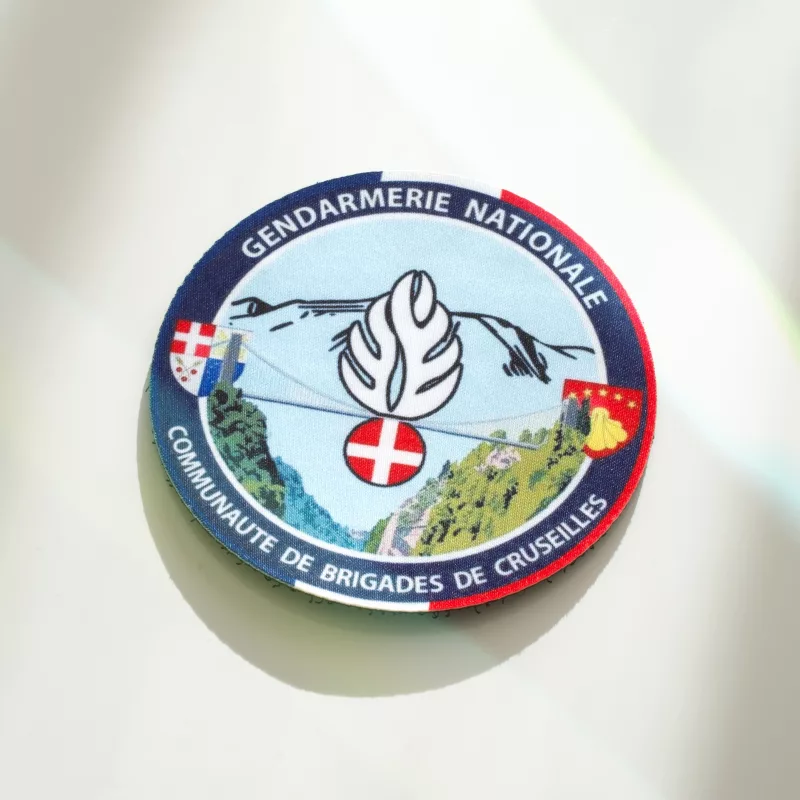 patch sublimé personnalisé paradyse tactical